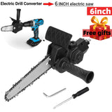 Electric Drill Chainsaw Attachment