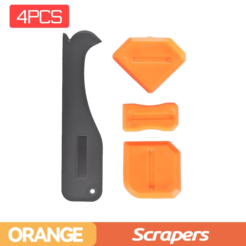 5-in-1 Silicone Scraper Caulk Remover Tool Set