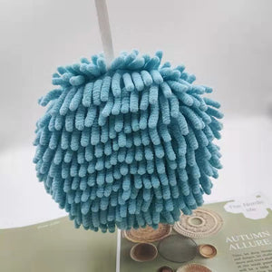 Fast Drying Chenille Plush Puffs