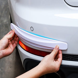 SDO96-2pcs Car Bumper Protector Strip Guard Corner Protection Strips Scratch Protector Crash Blade Anti-collision Auto Accessories