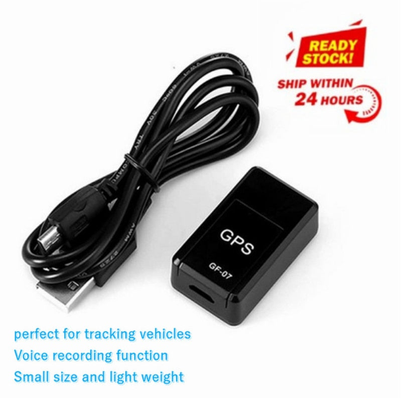 【LV004】New 2022 GF07 Magnetic GPS Tracker Real Time Tracking Device Magnetic GPS Locator Vehicle Locator Dropshipping