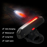 【LV047】Bicycle Rear Light USB Rechargeable Waterproof MTB Bike Taillight Ciclismo Luz Trasera Bicicleta Bicycle Accessories