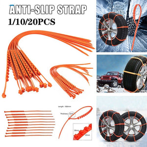 【LV082】Car Winter Tire Wheels Snow Chains Wheel Tyre Cable Belt Winter Outdoor