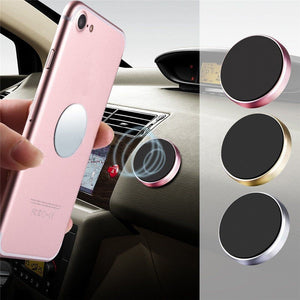 【LH996】Super Magnetic Car Phone Holder Suitable for Apple Xiaomi Huawei Mobile Phone Holder Dashboard Wall Mounted Car Magnet Sticker