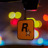 Trend car fragrance R star car long-lasting aromatherapy fragrance piece net red pendant decoration car deodorization