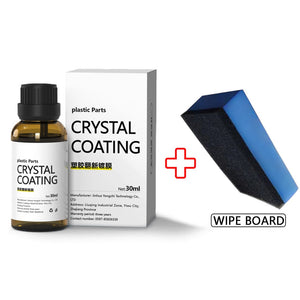 【LV094】30ml Plastic Refurbished Plating  Crystal Coating Agent Wax Panel Auto Interior Car Plastic Renovated Coating Retreading Agent