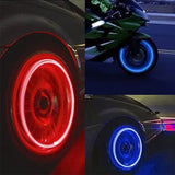 【LV002】Colorful Car Tire Valve Caps LED Car Motorcycle Cycling Wheel