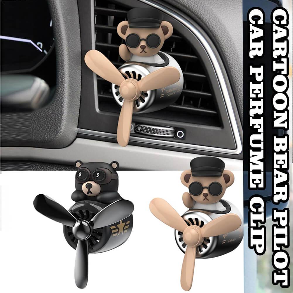 Bear Rotating Propeller Car Air Freshener