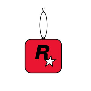 Trend car fragrance R star car long-lasting aromatherapy fragrance piece net red pendant decoration car deodorization