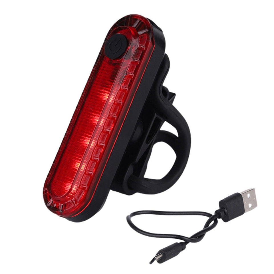 【LV047】Bicycle Rear Light USB Rechargeable Waterproof MTB Bike Taillight Ciclismo Luz Trasera Bicicleta Bicycle Accessories