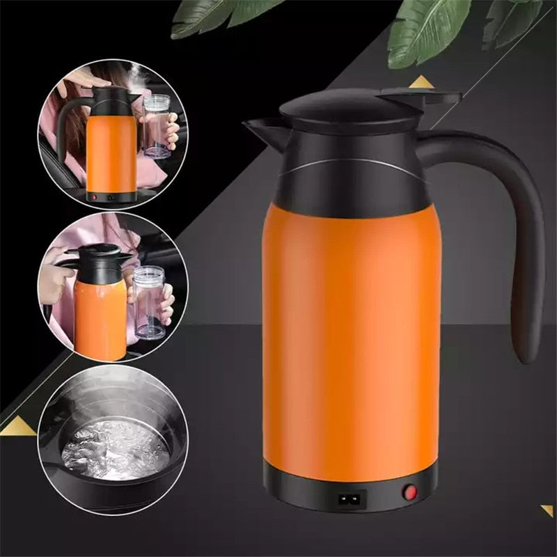 【LM419】1000ML Touch Car Electric Heating Kettle