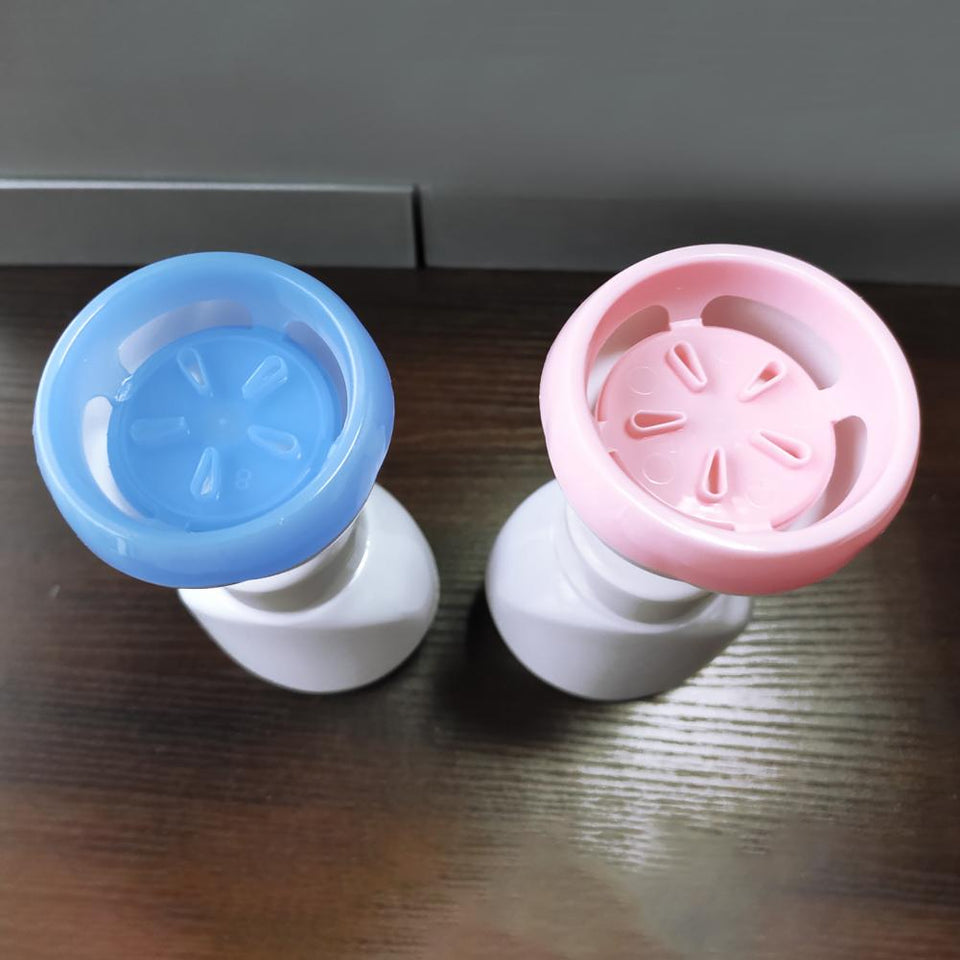 250ml Pump Bottle Flower-shaped Exquisite