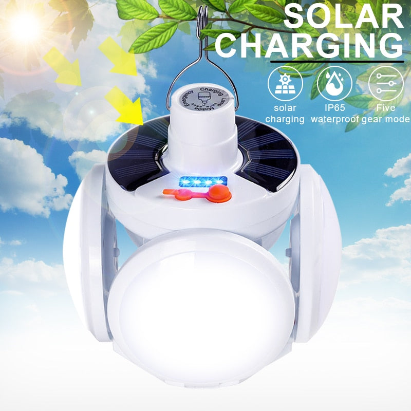 Love606 Solar LED Folding Lamp