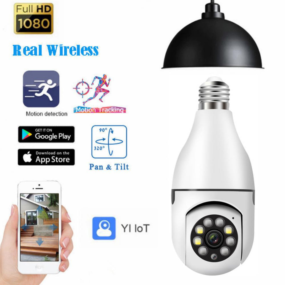 1080P Wireless Surveillance Camera with Auto-Tracking