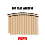 【CA171】2/4pcs Car Sunshade Window Curtain