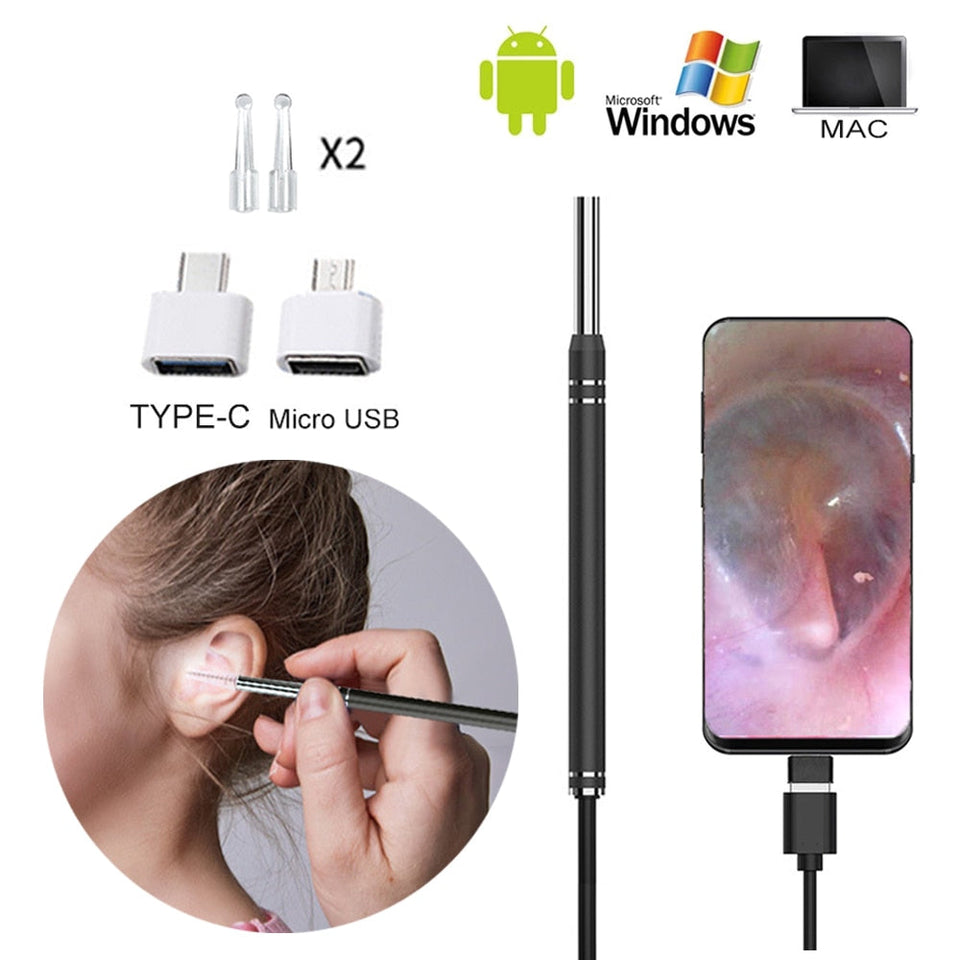 love592 Usb Endoscope Camera  Ears Scoop