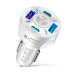 OLAF Dual USB C Fast Car Charger