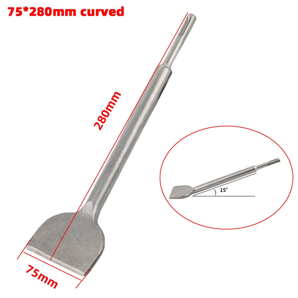 Round Shank Tile Shovel for Electric Hammer Chisel