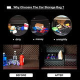 Collapsible Car Trunk Storage Organizer Box with Lid