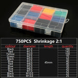 【CA049】164pcs Thermoresistant Tube Heat Shrink Wrapping KIT