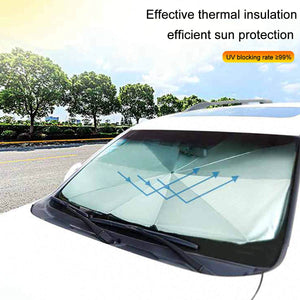 【CA006】Windshield Sunshade Foldable Reflective UV Protection