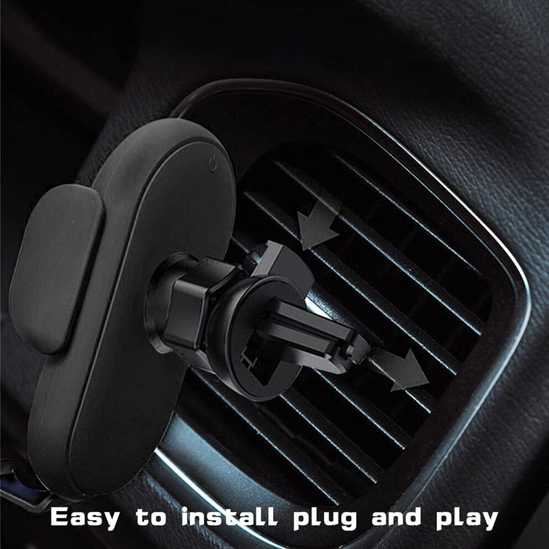 30W Car Wireless Charger & Phone Holder