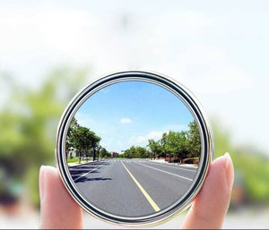 Car Round Frame Convex Blind Spot Mirror Set