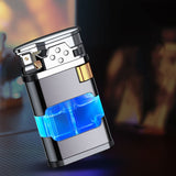 【LM459】Metal Flame Gas Lighter