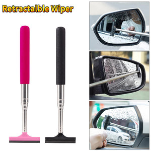 【LM241】Telescopic Rearview Mirror Squeegee