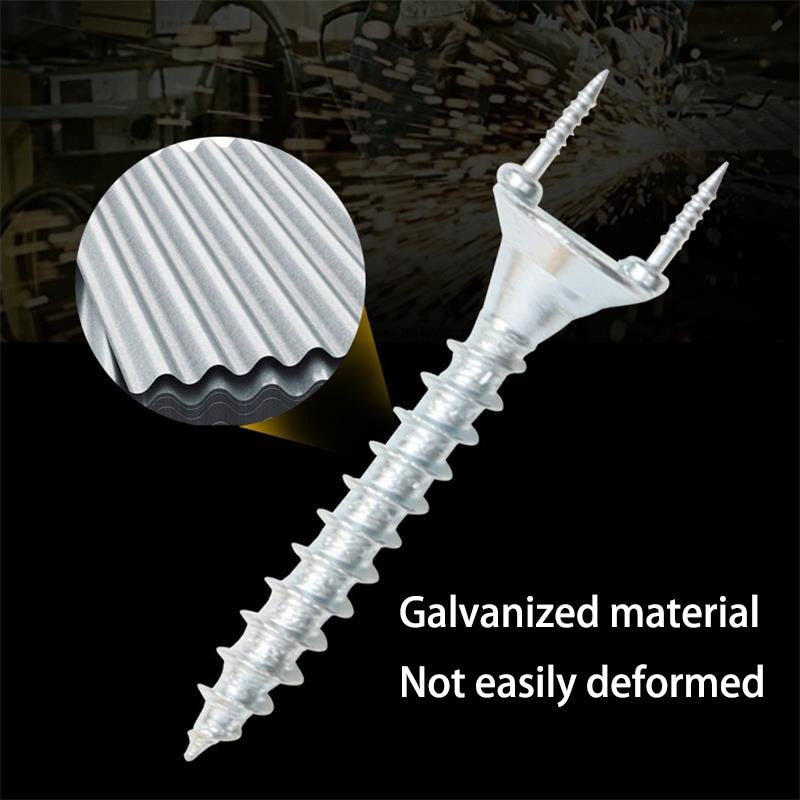 Seamless Double-Headed Screw Nails - 50PCS