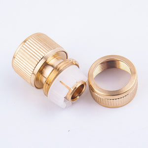 【High Pressure Spray Nozzle】Spray Nozzle Water Gun Brass High Pressure Direct Spray 1/2''3/4''Quick Connector Home Hose Adjustable Pressure Garden Sprinkler