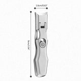 【Strong Nail Clipper】Strong Ultra Sharp Nail Fingernail Clipper Wide Jaw Opening Fingernail Clippers