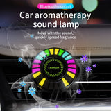 Symphony RGB APP LED Intelligent Aromatherapy Ambient Pickup Lamp Voice Control Decorative For Car Diffuser Vent Clip Fresh Air