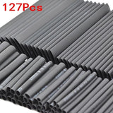 164/328pcs Set 8 Sizes Heat Shrink Tube Shrinking Assorted