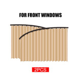 【CA171】2/4pcs Car Sunshade Window Curtain