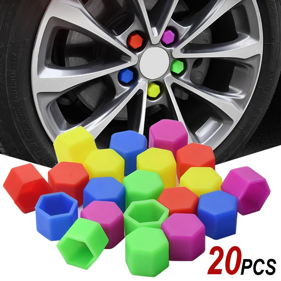 【LM463】20pcs Car Wheel Nut Cap