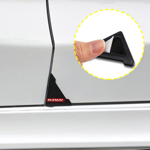 【LV029】Silicone Door Corner Cover Bumper Scratch Protector For Toyota Yaris Hilux Corolla Prius Avensis Emblem Auris Rav4 Accessories