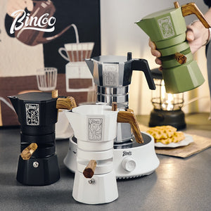 Bincoo Mocha Pot with Thermostat and Premium Features