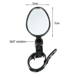 Adjustable Bicycle Rear View Mirrors 2pcs