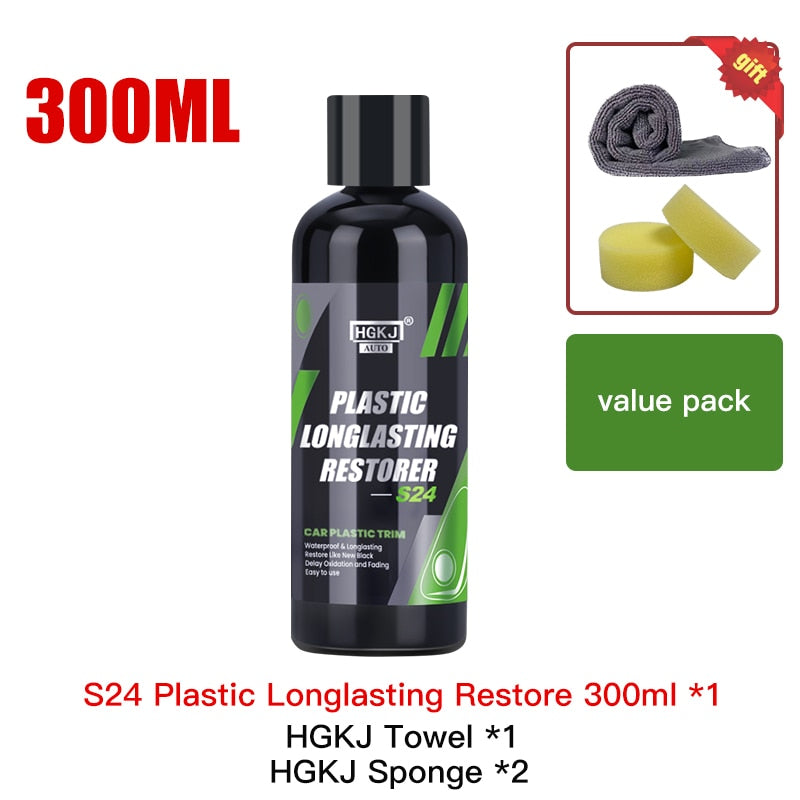 【LV021】Plastic Renovator Coating For Auto Plastic Rubber Repair Clean