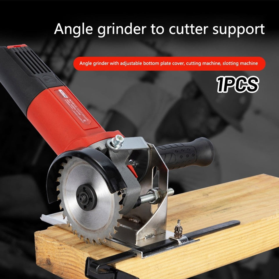 【Angle Grinder Bracket】Angle Grinder Bracket Stand Holder Metal Cutting Universal Multifunctional Fixing Frame Protection Cover Support Conversion Tool