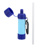 Outdoor Water Filter with Straw