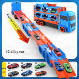 【LM464】Large Car Transporter Truck Toy