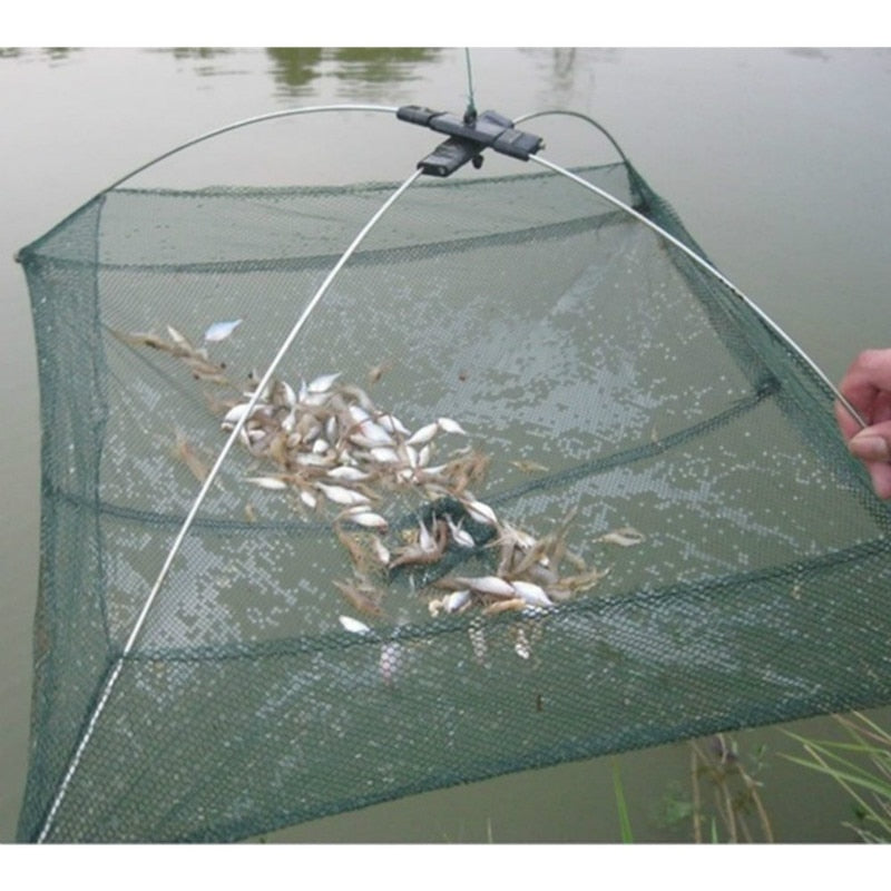 Foldable Nylon Auto Fishing Trap