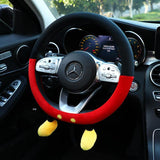 Winter Warm Fluffy Steering Wheel Cover