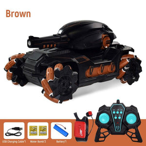 Stunt Car Battle Toy Tank Gesture RC Vehicle 1000 gel balls pack