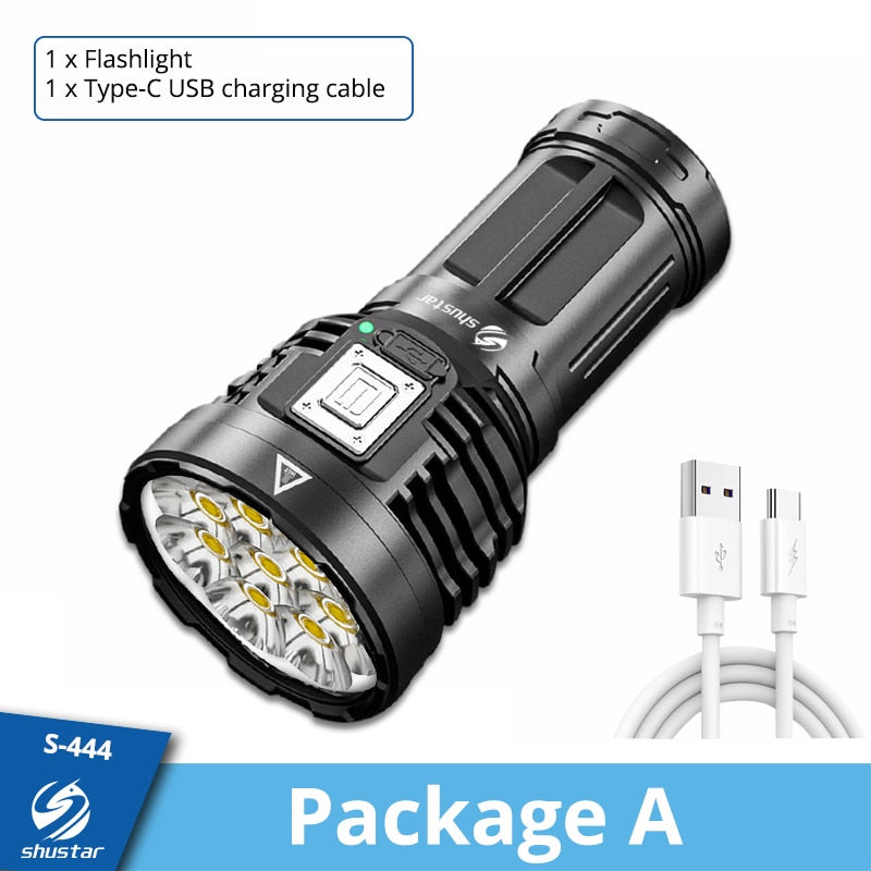 【CA051】Upgrade 8LED Super Bright Flashlight