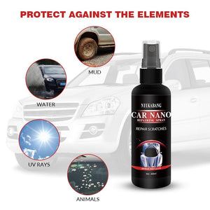 【Car Coating Spray】120ml 500ml Ceramic Coating Spray Nano Car anti Scratch Spray Nano Hydrophobic Coating Liquid Glass Coating Car Paint Care