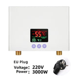 LCD Electric Water Heater with Remote Control