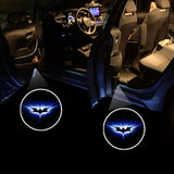 【2pcs Car Door Welcome Light—cartoon】Wireless Led Car Door Welcome Light Laser Projector Logo Ghost Shadow Lights Universal Paste Car Door Decorative Lamp Accessorie